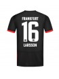 Eintracht Frankfurt Hugo Larsson #16 Replika Borta Kläder 2024-25 Kortärmad